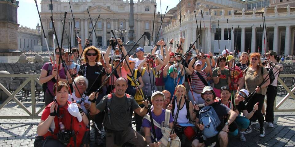 Il Piccolo Rifugio in nordic walking a Roma