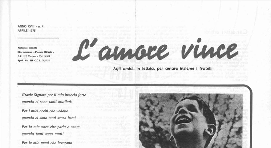 L'Amore Vince - Aprile 1975