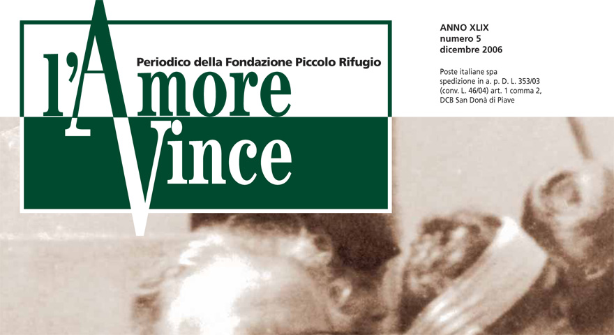 L'Amore Vince - Dicembre 2006