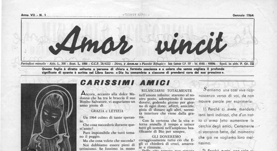 L'Amore Vince - Gennaio 1964