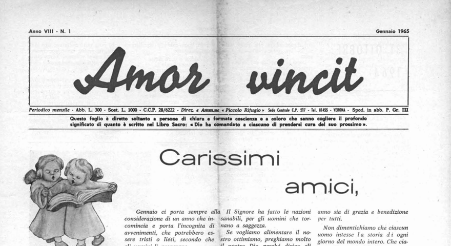 L'Amore Vince - Gennaio 1965