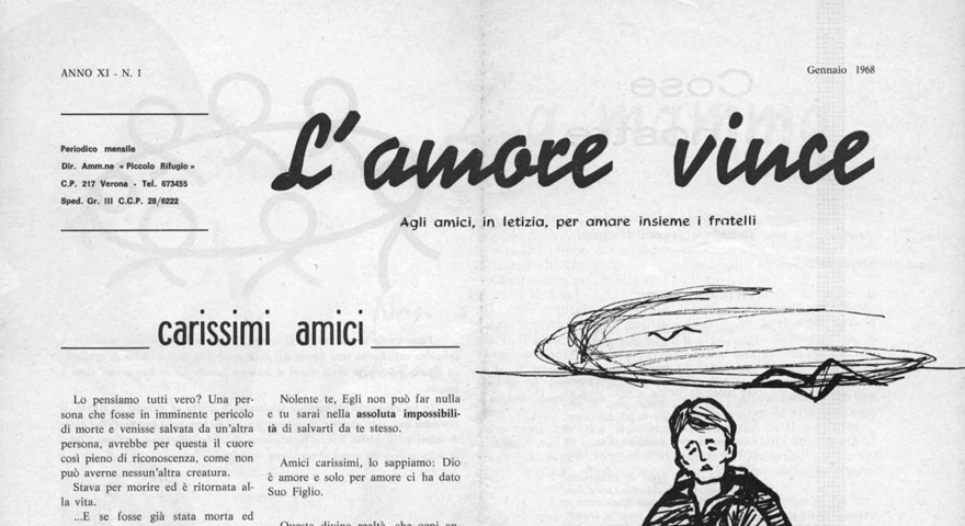 L'Amore Vince - Gennaio 1968