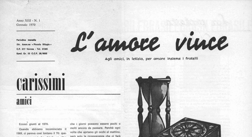 L'Amore Vince - Gennaio 1970