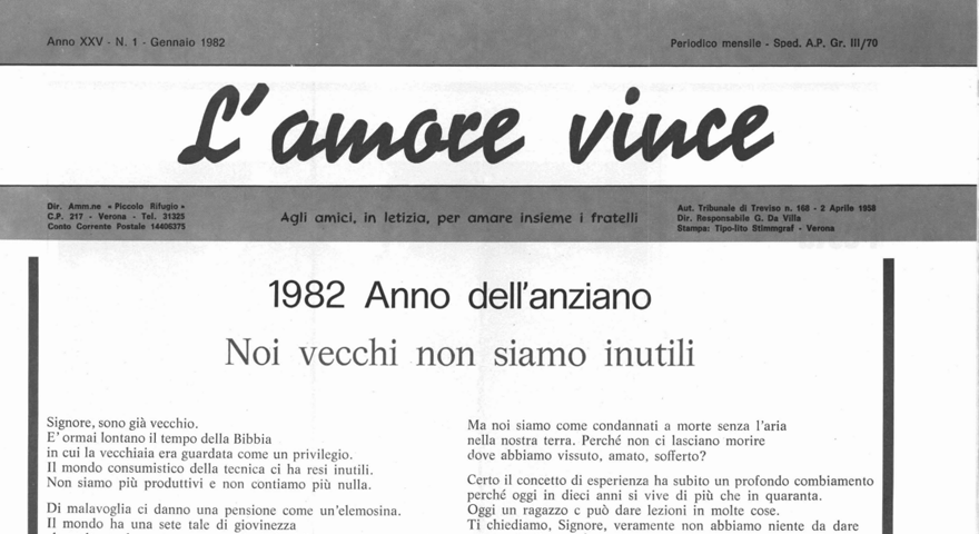 L'Amore Vince - Gennaio 1982