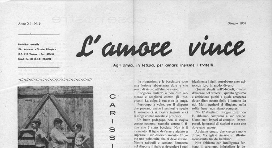 L'Amore Vince - Giugno 1968