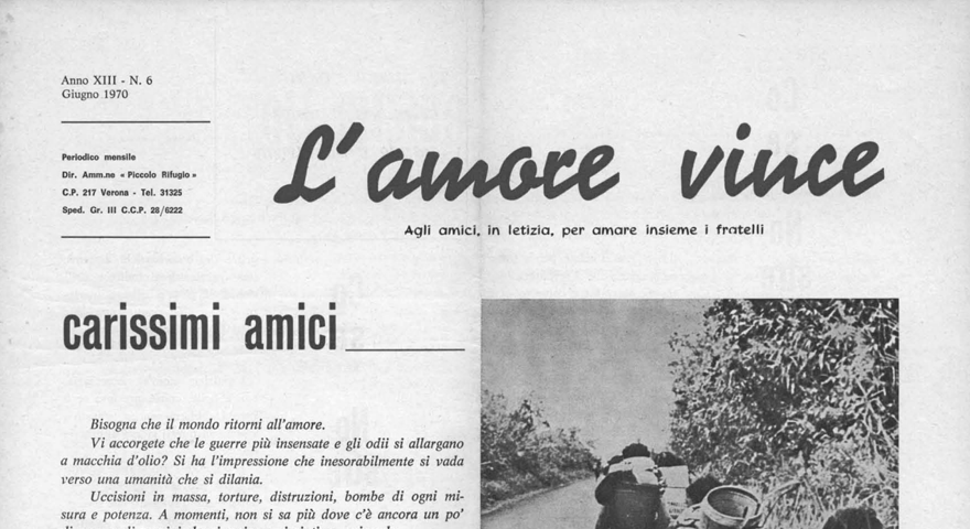 L'Amore Vince - Giugno 1970