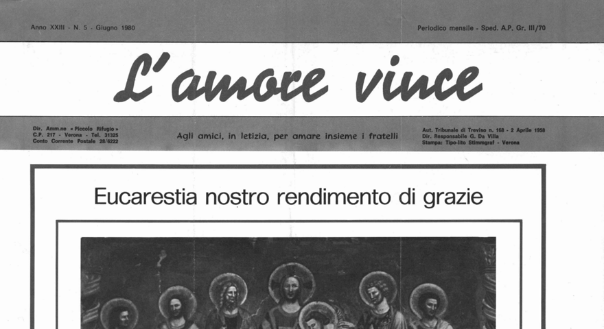 L'Amore Vince - Giugno 1980