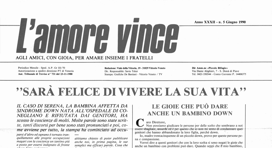 L'Amore Vince - Giugno 1990