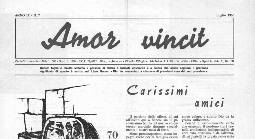 L'Amore Vince - Luglio 1966