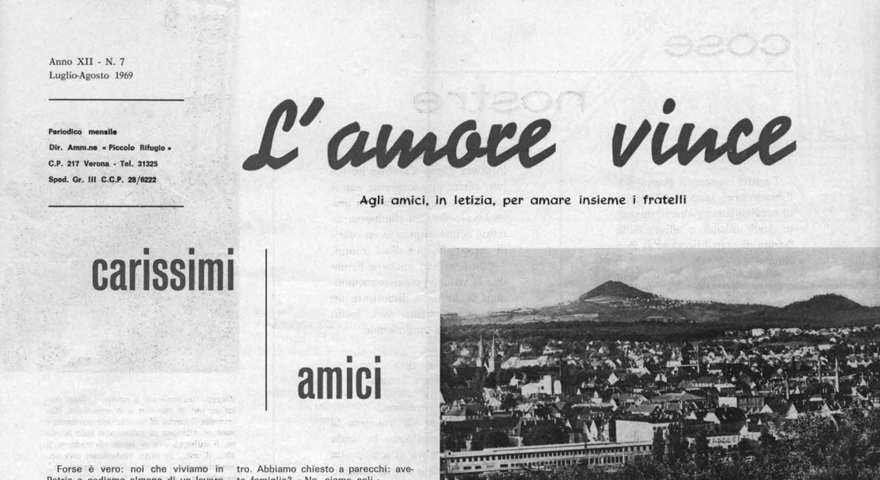 L'Amore Vince - Luglio Agosto 1969