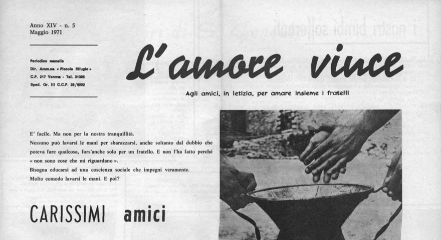 L'Amore Vince - Maggio 1971