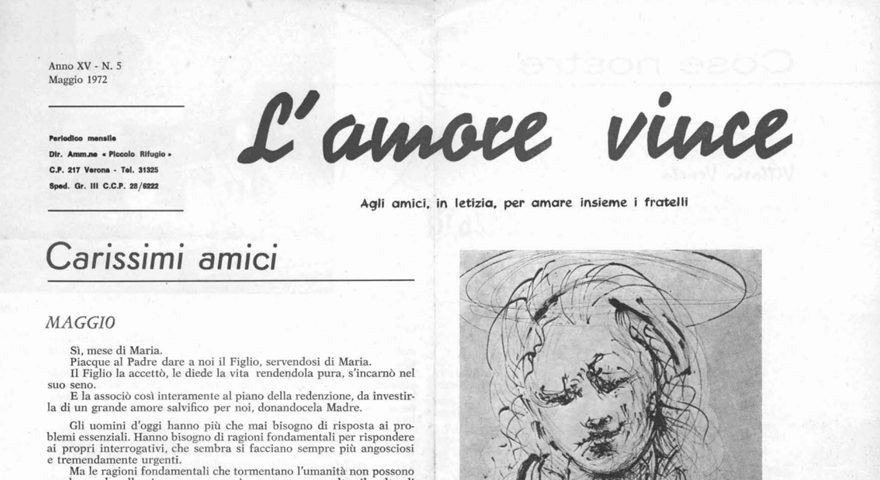 L'Amore Vince - Maggio 1972