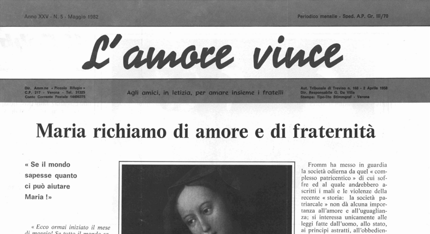 L'Amore Vince - Maggio 1982