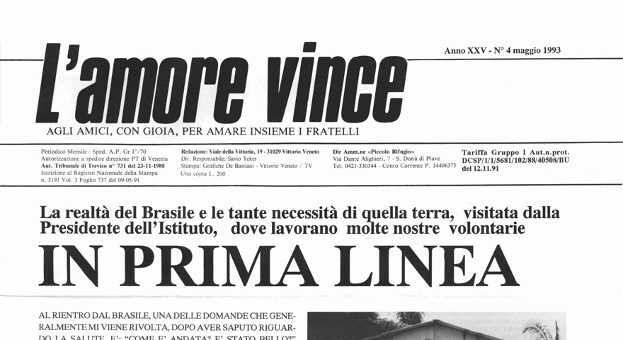 L'Amore Vince - Maggio 1993