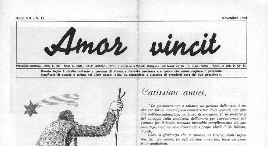 L'Amore Vince - Novembre 1964