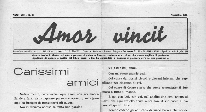 L'Amore Vince - Novembre 1965