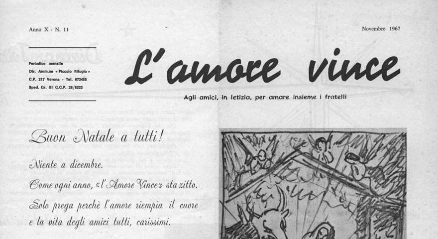 L'Amore Vince - Novembre 1967