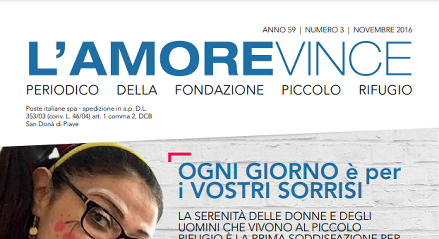 L'Amore Vince - Novembre 2016