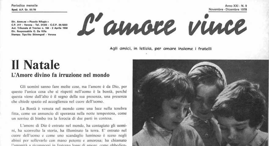 L'Amore Vince - Novembre Dicembre 1978