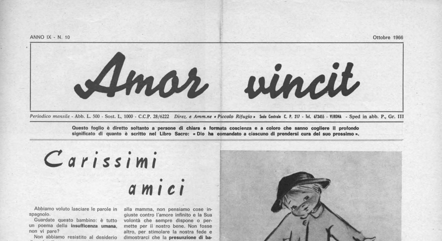 L'Amore Vince - Ottobre 1966