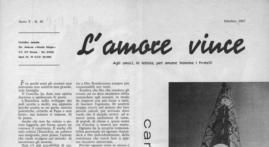 L'Amore Vince - Ottobre 1967