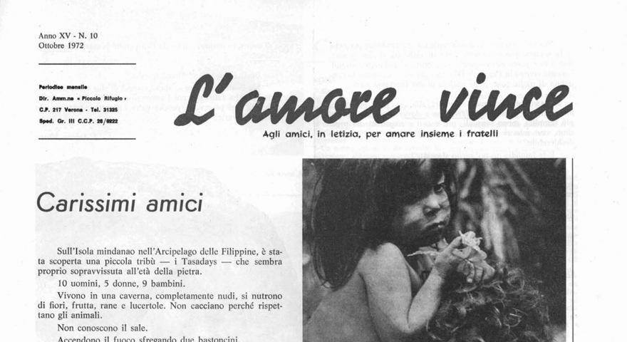 L'Amore Vince - Ottobre 1972