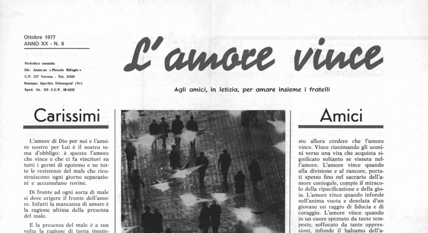 L'Amore Vince - Ottobre 1977