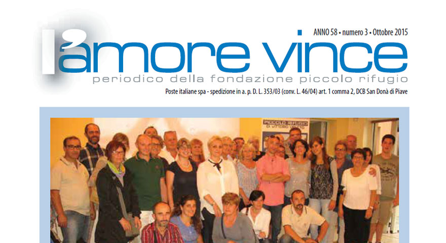 L'Amore Vince - Ottobre 2015