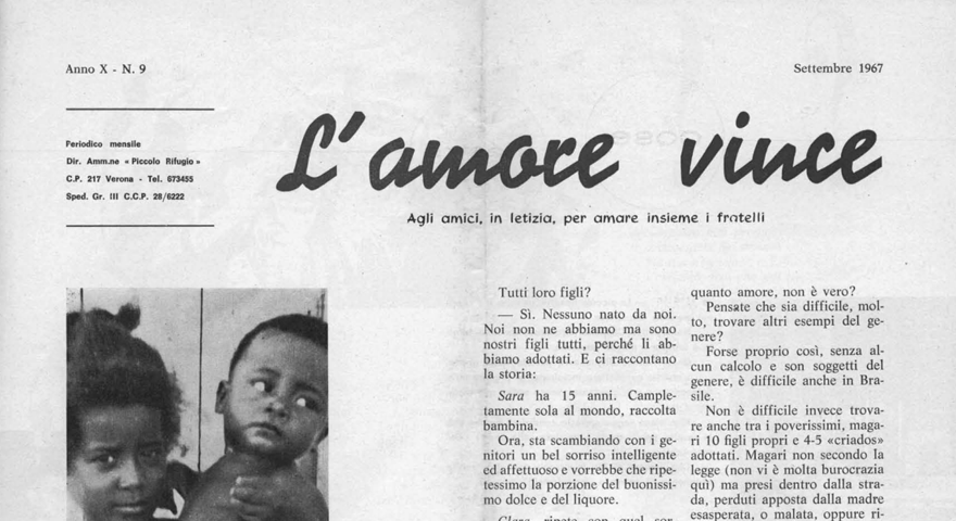 L'Amore Vince - Settembre 1967