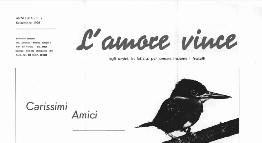 L'Amore Vince - Settembre 1976