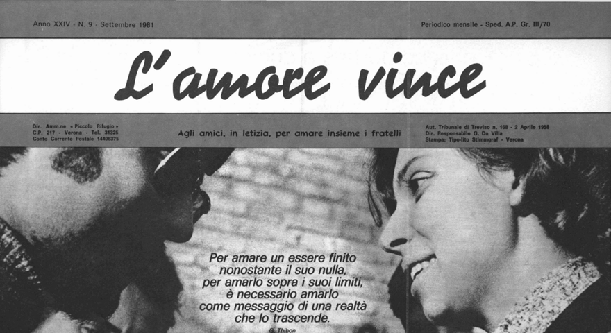 L'Amore Vince - Settembre 1981