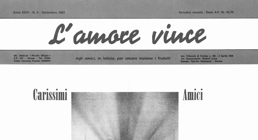 L'Amore Vince - Settembre 1983