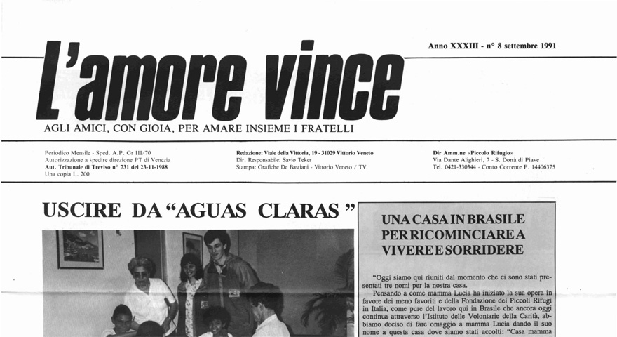 L'Amore Vince - Settembre 1991