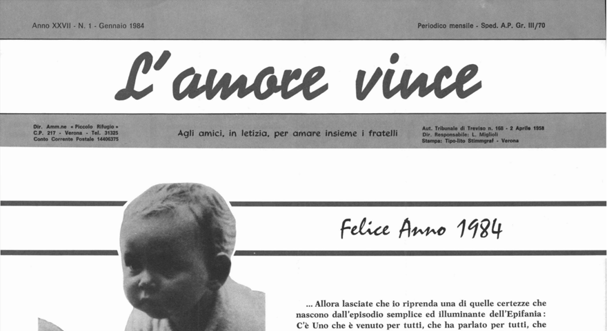 L'Amore Vince - Gennaio 1984