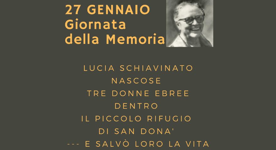 Lucia Schiavinato e la Giornata della Memoria