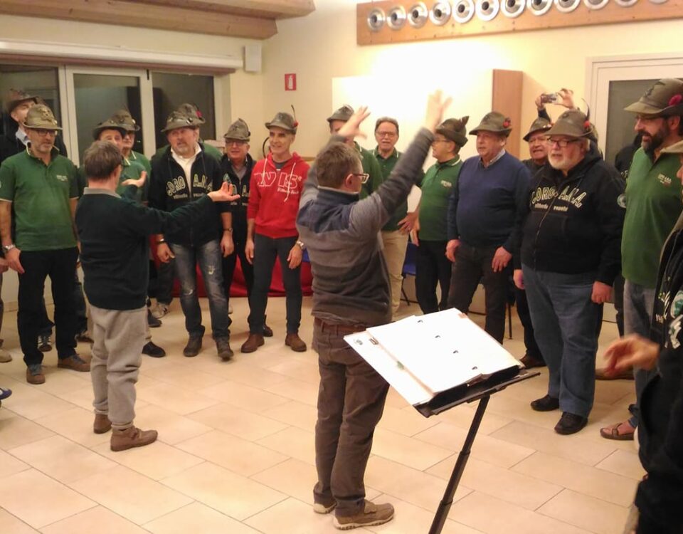 paolino paolone e il coro degli alpini