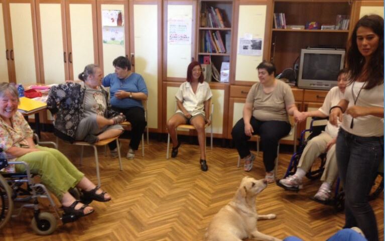 pet therapy domus lucis con beatrice banica