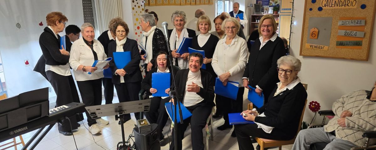 il coro di Casetta Maritati al Piccolo Rifugio