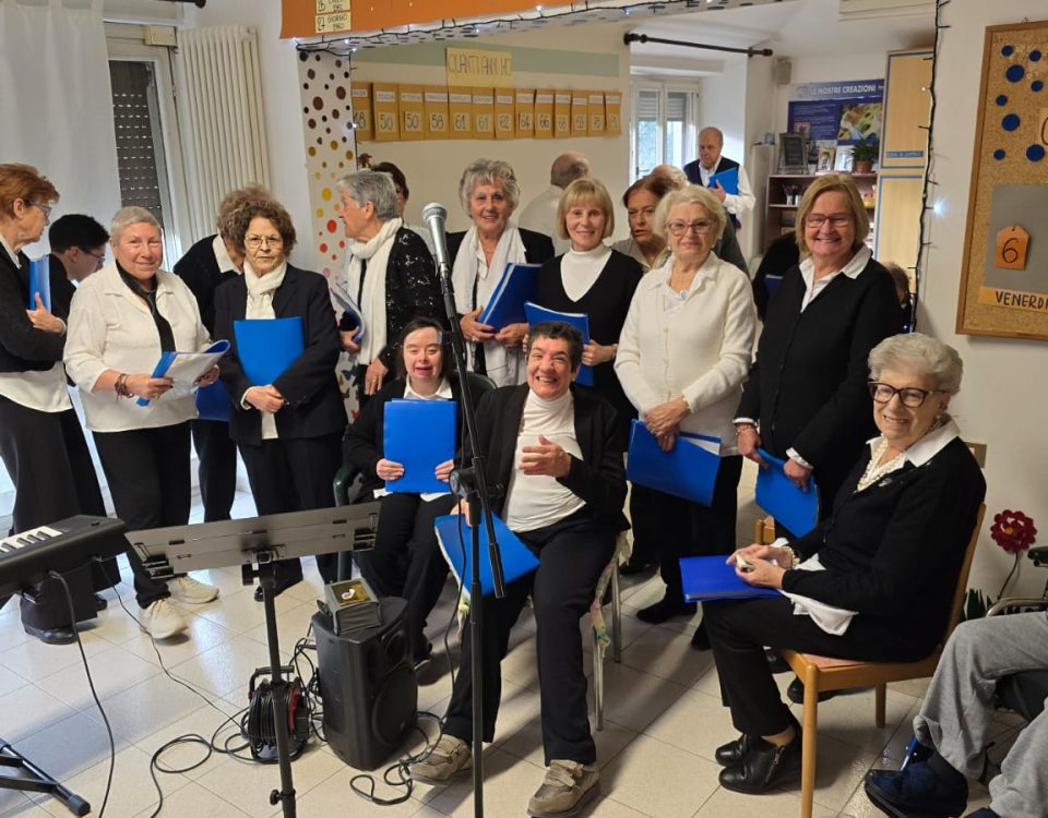 il coro di Casetta Maritati al Piccolo Rifugio